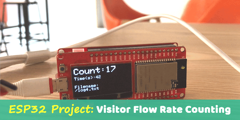 ESP32-Project-Visitor-Flow-Rate-Counter